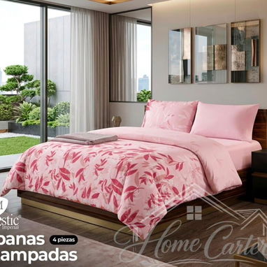🌸*Sábanas Queen estampadas*🌸 - de algodón (La Lisa) - Img 123050207