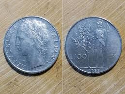 Vendo moneda de  100 liras italiana, del año 1977 - Img main-image