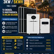 ☀️ KIT 3KW/5KWH SOLAR ☀️ TENEMOS KIT SOLAR VOLTIA DE 3KW-5KWH Y P.SOLAR 635W BIFACIALES. 📲 54833699 - Img 55694712