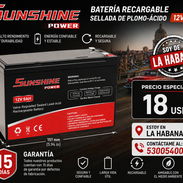 Batería 12V 9Ah recargable SUNSHINE POWER Energía estable y segura para múltiples usos. 🛡️ 15 días de garantía - Img 55623685