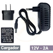 Cargador 12V 2A para Cámaras IP, PoE y WiFi - Entrada AC 110-240V - Img 56018594