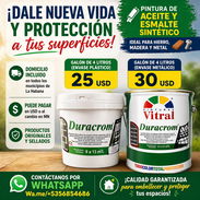Pintura d aceite y esmalte sintético para hierro metal y madera - Img 55151054