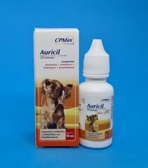 AURICIL!!!! Suspensión Antibiótica Antimicótica Desinflamatoria para Caninos y Felinos.!!! 52734843 - Img 27309969
