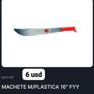 Machete con mango plástico de 16" - Img 58138305