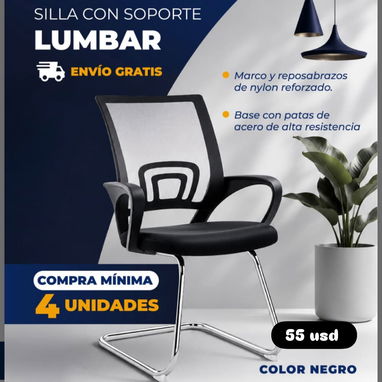 Sillas de oficina y para todo tipo de ocasiones. Nuevas con garantía - 2/4