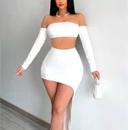 Conjunto blanco para mujer - Img 50182127
