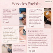 SERVICIOS FACIALES Y PRECIOS. - Img 57801510