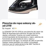 Plancha de ropa sokany - Img 57957030