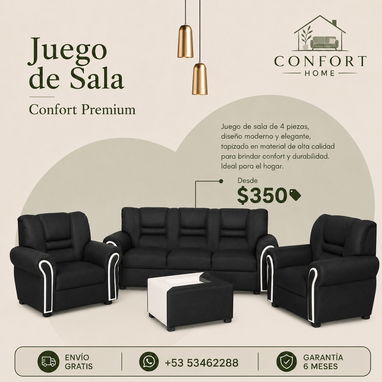 En Confort Home encuentras muebles modernos para cada rincón de tu hogar - Img 121337181