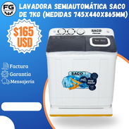 Lavadora semiautomática Saco 7Kg - Img 55107708