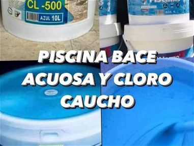 Pintura de piscina clorocaucho y base acuosa(importadas) - Img main-image-46142631