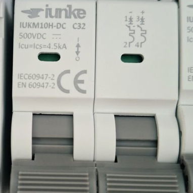 Breaker Corriente Directa, CD. Fotovoltaico. 16, 32 y 63 amperes. Disyuntores bipolares. - 6/9