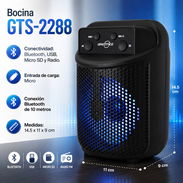 Bocina Bluetooth USB Radio. Carga tipo C - Img 54449964