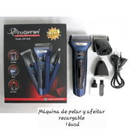 Máquina de Pelar y afeitar recargable - Img 55818052