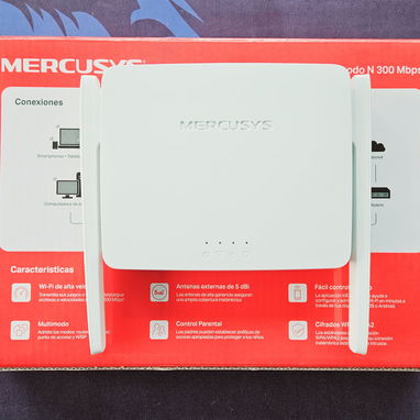Router Mercusys N 300Mbps 2 LAN + 1 WAN somos de La Coronela La Lisa Tenemos Mensajería Adicional - 5/7
