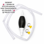 58296067 ⛽🔧 BOMBA DE SUCCIÓN MANUAL PARA TRANSFERENCIA DE LÍQUIDOS 🔧⛽ 💲 PRECIO: 4 USD 🛡️ GARANTÍA: 3 DÍAS - Img 56483584