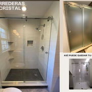 Menos puerta, más espacio. Más estilo, más tú. 🚿✨ Sistemas de correderas de cristal 🔮👇🏼 - Img 56860285
