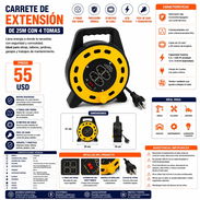Carrete de extensión 25 metros - Img 57205275