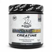 CREATINA MONOHIDRATADA + ELECTROLYTES DIAMONDHIDE (ELEFANS FITNESS) 300gr-60serv - Img 54500649
