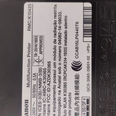 Impresora-Escaneadora para piezas. Canon. - 3/4