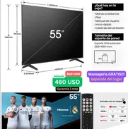 Smart TV 55" Hisense - Img 49403644