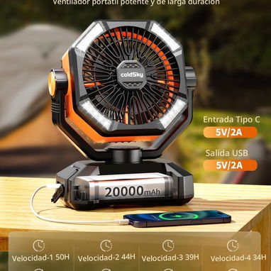 Ventiladores Recargables Coldsky - Img 127005909