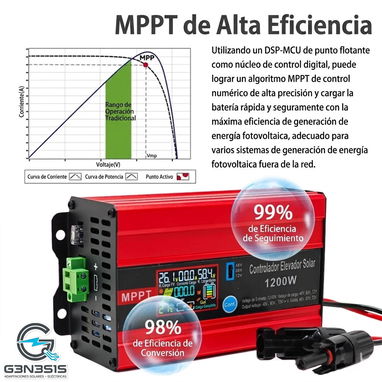 Mppt boost 1200w ideal para triciclos. - Img 122169611