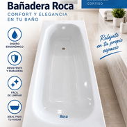 Bañadera Roca, Tornillos Roca, Toallero Roca, Tapa Roca Debba - Img 57196880