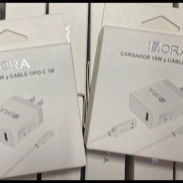 CARGADOR 18W CARGA RÁPIDA Y CABLE TIPO C A USB A DE 3A CARGA RÁPIDA Y TRANSFIERE DATOS MIDE 1 METRO (MARCA 1 HORA) - Img 53373463