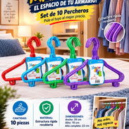 👔 SET 👔 DE 10 PERCHEROS. TENEMOS SERVICIO DE ENTREGAS CON FACTURA A CLIENTE. 📲 54833699 - Img 57573018