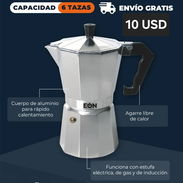 Cafetera Espresso 6 tazas Marca EÓN - Img 56113118