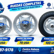 Llantas delanteras con goma - Img 57735006