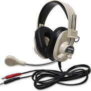 Audífonos Califone Deluxe Multimedia Stereo Wired Headset 3.5Mm Plug, Beige (3066AV) - Img 45233821