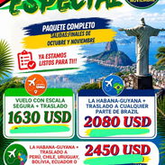 Vuelos para Guyana y traslado para Brasil - Img 58186649