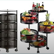 🥕Organizadores metálicos de cocina 👨🏼‍🍳 ✅ 70 cm altura x 36 cm ancho  🏷️45 usd - Img 55703751