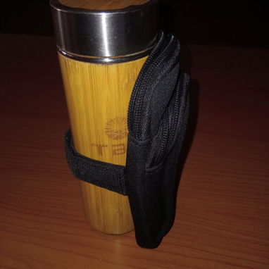 Estuche Con Correa 18x10x3cm Negro 2 Cremalleras 6$ VPT# - Img 127673811