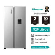 REFRIGERADOR SIDE BY SIDE 19.1 PIES HISENSE - Img 57528700