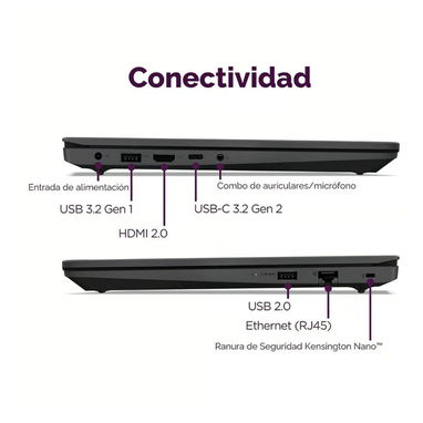 LAPTOP LENOVO V14 G4 - Core i7 13620H 13va Gen + 8GB + 256GB - $700 USD - 3/3