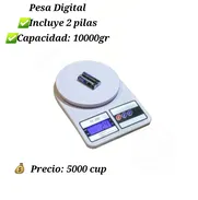 ¡Pesa digital SF-400 con pilas incluidas! - Img 50791513