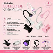 Lámpara cuello de cisne para precurado - Img 56042098