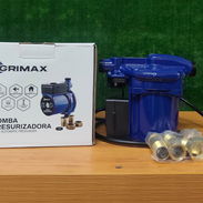Presurizador Grimax Motor: Cobre  Potencia: 145W Caudal max: 35L/min Tamaño Entrada/Salida: 3/4" Altura maxima: 9m - Img 55675649