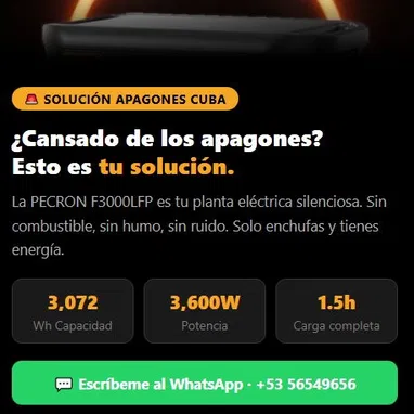 ESTACION DE ENERGIA PECRON F3000 LFP CON 3,072Wh de capacidad - 4/5