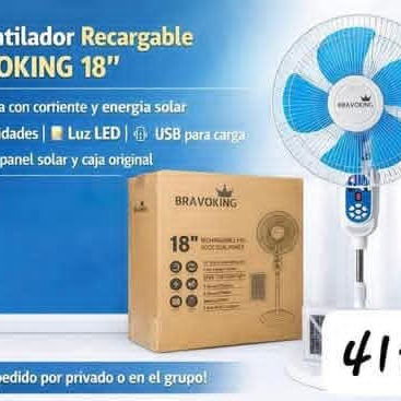 Ventiladores recargables - Img 122955543