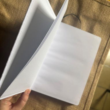Agendas sublimables formato A5 con tira negra - Img 119793771
