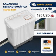 Lavadora Semiautomática 7 kg Marca EKO - Img 57100080