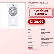 Enfriador Evaporativo Bravoking 110V 2 Ice Coouler Garantia 30D VPT-0184 - Img 57974873