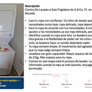 VENDO CENTRO LAVADO FRIGIDAIRE NUEVO x SOLO 500 USD!!! ALEJANDRO 52524587!!! - Img 56905600