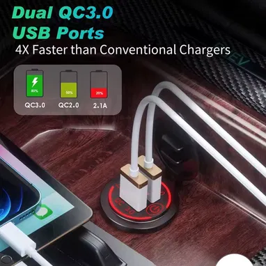Cargador con doble puerto USB. - 4/4
