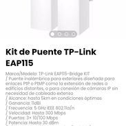Kit de Puente TP-Link EAP115 Marca/Modelo: TP-Link EAP115-Bridge KIT - Img 56530999