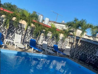 Renta casa en la playa de Guanabo con piscina+barbecue+billar - Img main-image-44652430